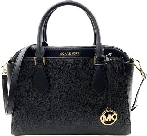 daria handbag michael kors|Michael Kors Daria Large Satchel Crossbody (Black) .